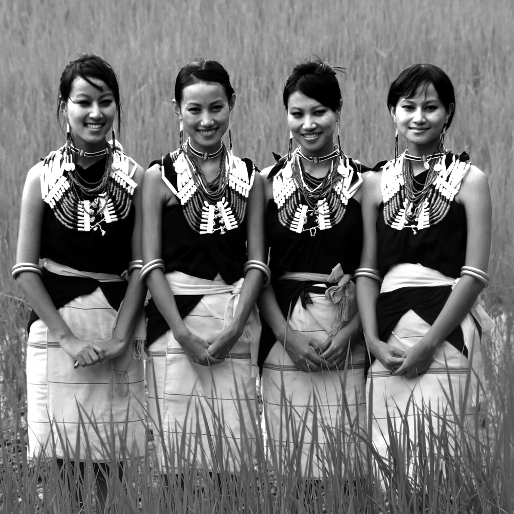 The Tetseo Sisters are a folk music quartet from Nagaland, India, singing in Chokri and using traditional instruments. They are cultural ambassadors, performing worldwide.